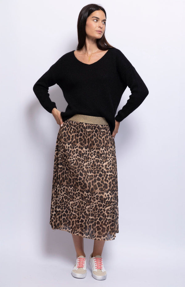Volange SKIRT MIDI LEO