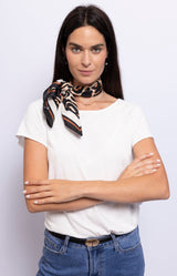 Volange FRENCH SCARF LEOPARD