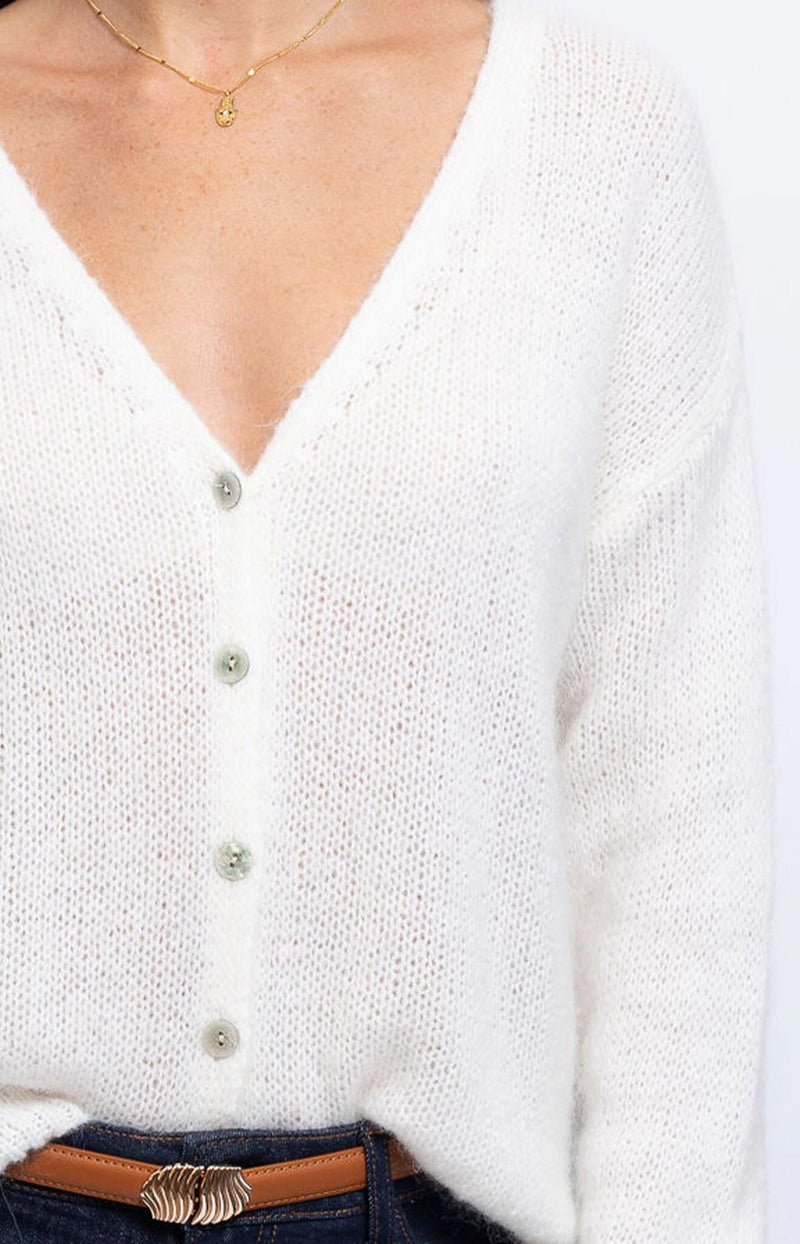 Volange CARDIGAN CANDICE WHITE