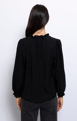 Volange BLOUSE CHARLOTTE BLACK