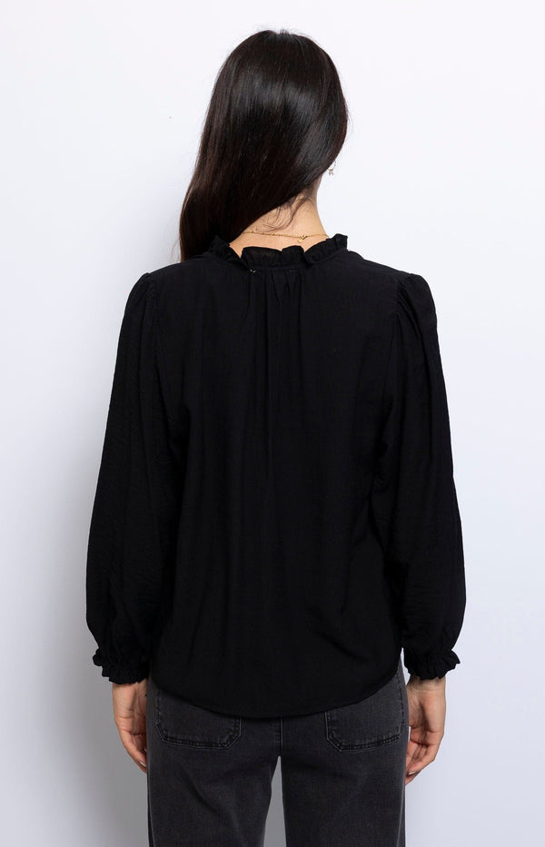 Volange BLOUSE CHARLOTTE BLACK