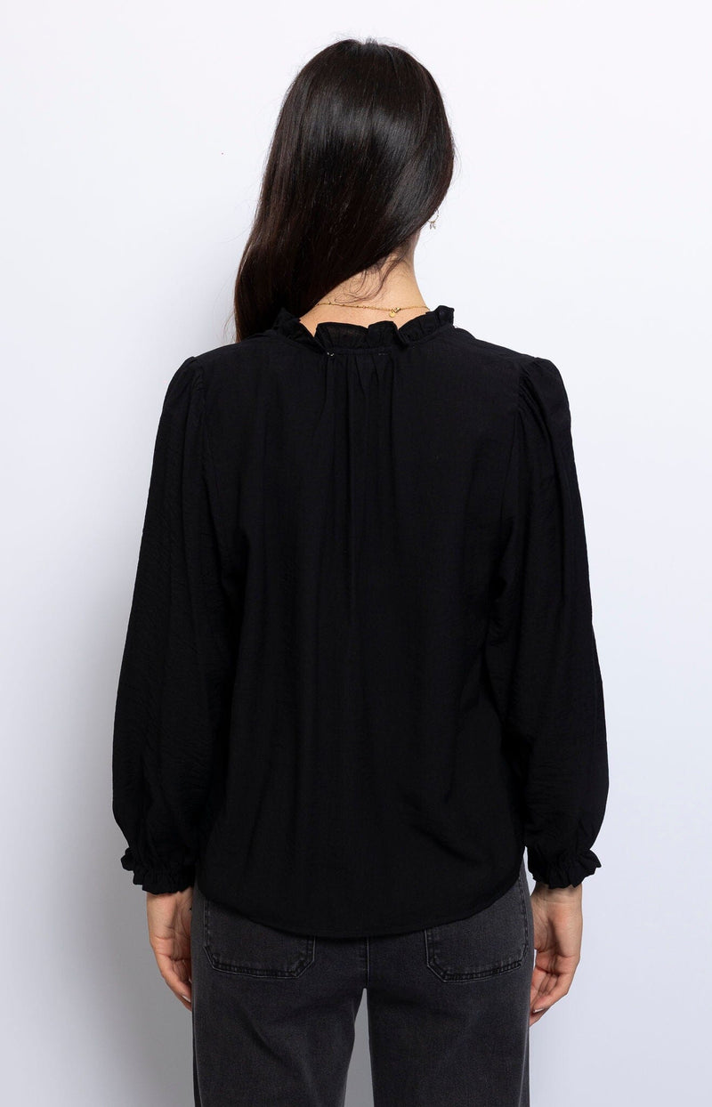 Volange BLOUSE CHARLOTTE BLACK