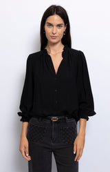 Volange BLOUSE CHARLOTTE BLACK