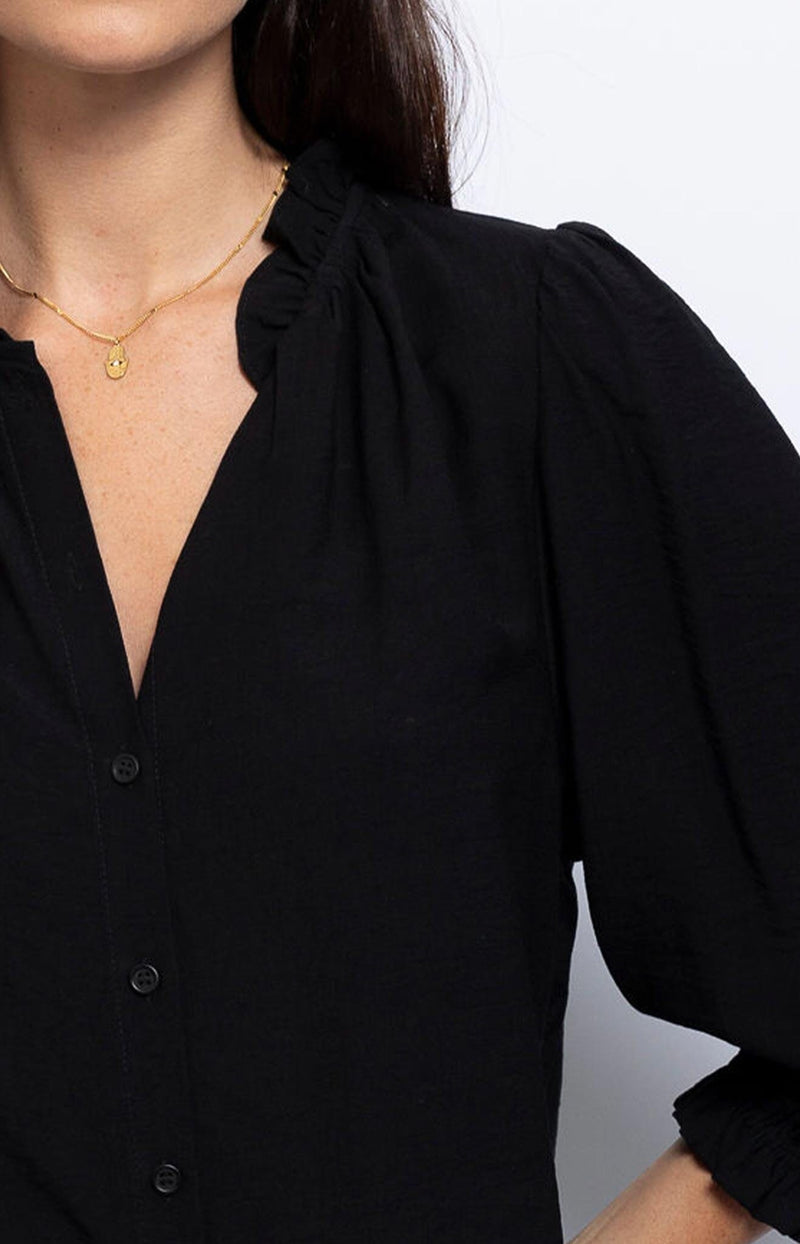 Volange BLOUSE CHARLOTTE BLACK
