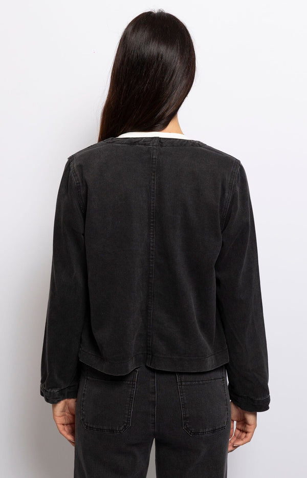 Volange JACKET DENIM CHARCOAL