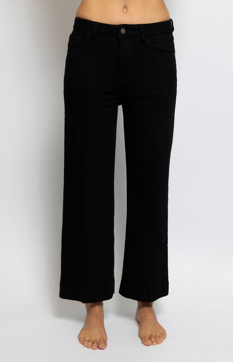 Volange JEANS WIDE BLACK