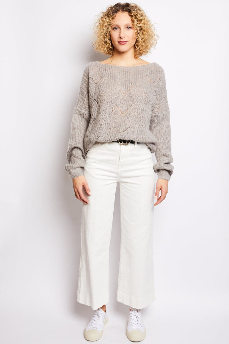 Volange JEANS WIDE WHITE