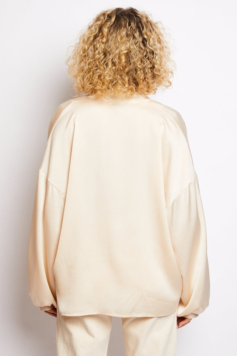 Volange BLOUSE MOKKA CREAM