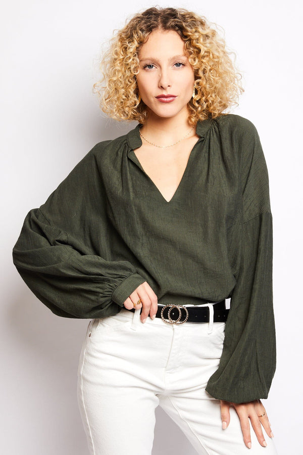 Volange BLOUSE MOKKA KHAKI