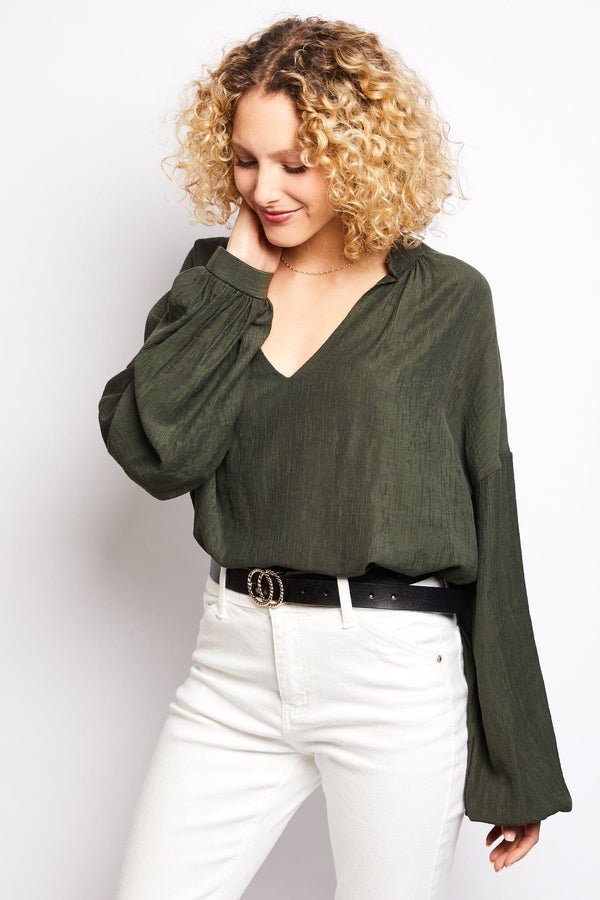 Volange BLOUSE MOKKA KHAKI