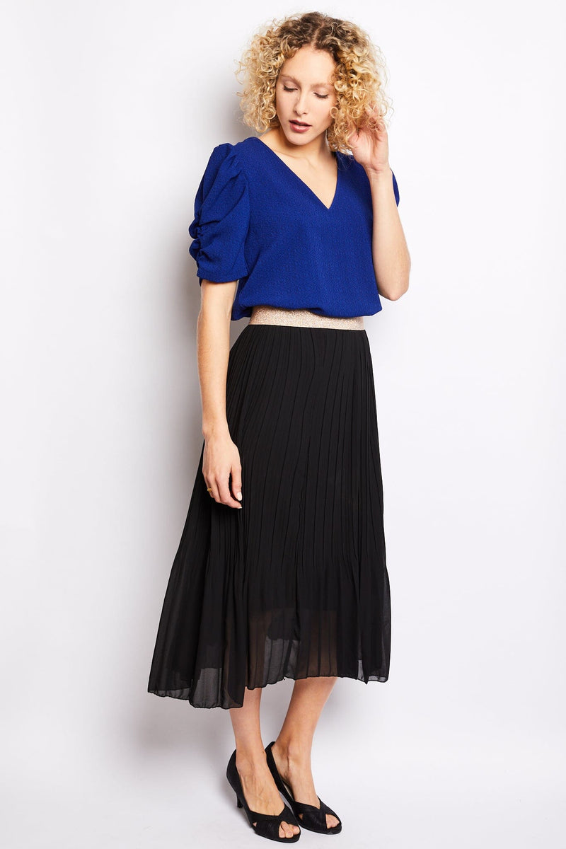 Volange SKIRT MIDI BLACK