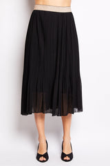Volange SKIRT MIDI BLACK