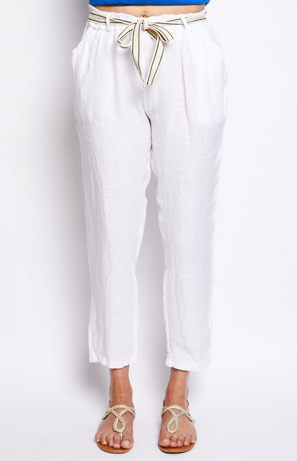 Volange PANTS LIN WHITE