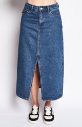 Volange SKIRT LONG DENIM