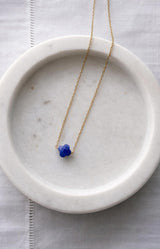 Volange NECKLACE CLOVER BLUE