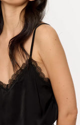 Volange CAMI LACE BLACK