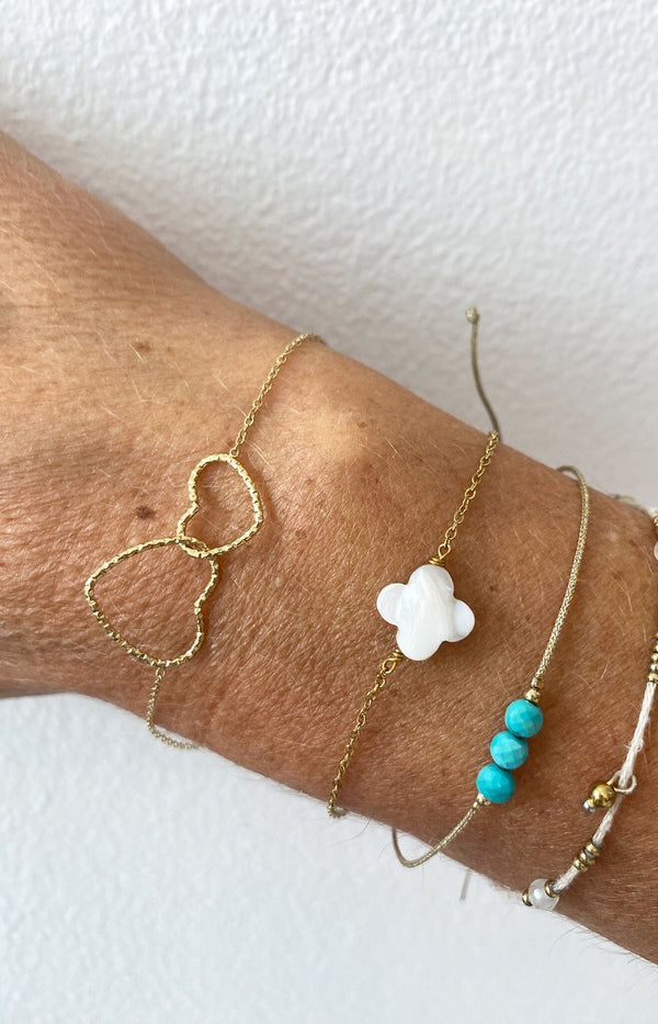 WATER RESISTANT Stainless steel with Gold-plated finish HYPOALLERGENIC FRENCH JEWELLERY - VOLANGE PARIS