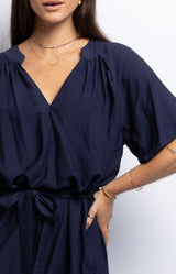 Volange DRESS TURIN NAVY