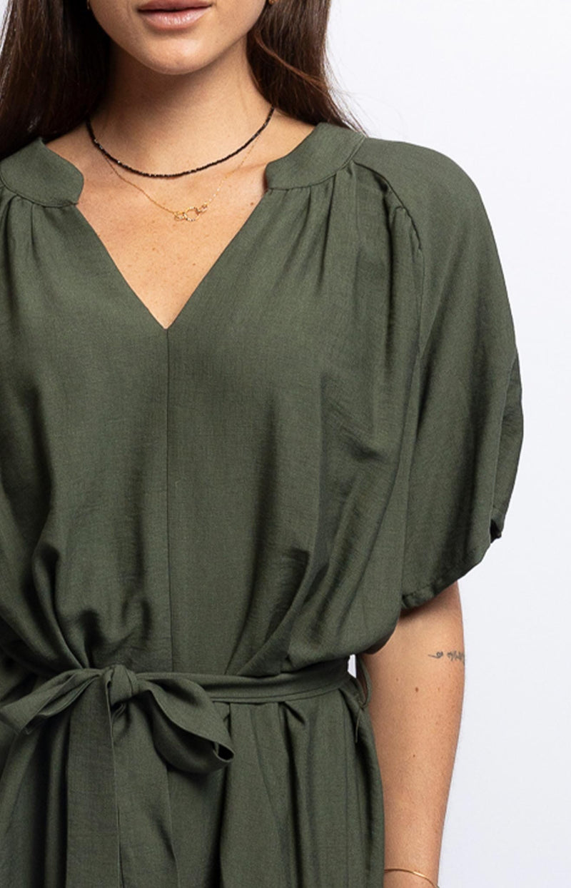 Volange DRESS TURIN OLIVE