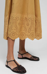 Volange DRESS OLIVINE