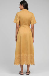 Volange DRESS OLIVINE