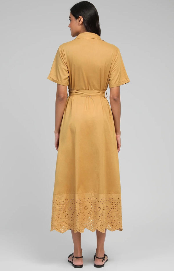 Volange DRESS OLIVINE