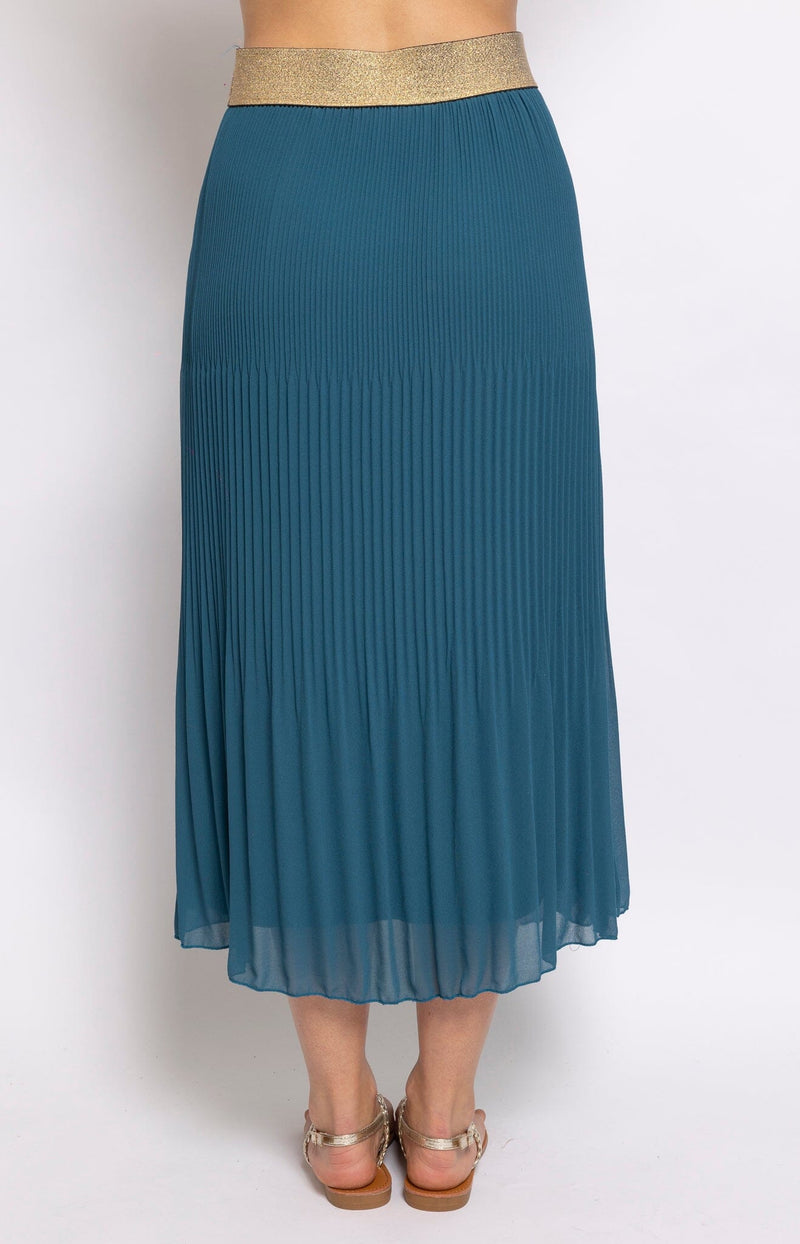 Volange SKIRT MIDI TEAL