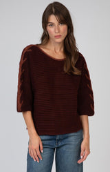 ELEGANT SOFT KNIT JUMPER FRENCH FASION - VOLANGE PARIS