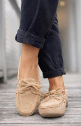 Volange BOAT SHOES BEIGE