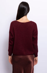 Soft mohair blend button cardigan with a relaxed fit for effortless layering – Volange Paris, Parisian fashion in Sydney (Mosman, Paddington and Bronte) or Australia-wide online.