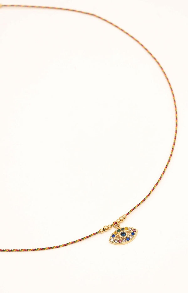 Volange NECKLACE EVIL EYE RED