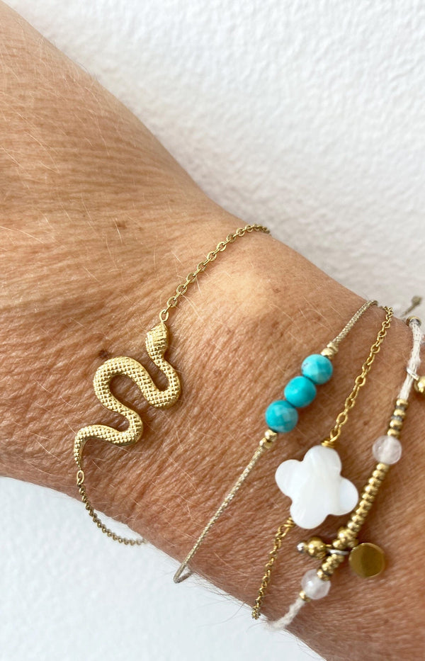 WATER RESISTANT Stainless steel with Gold-plated finish HYPOALLERGENIC FRENCH JEWELLERY - VOLANGE PARIS