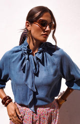 Volange BLOUSE DENIM CONSTANCE
