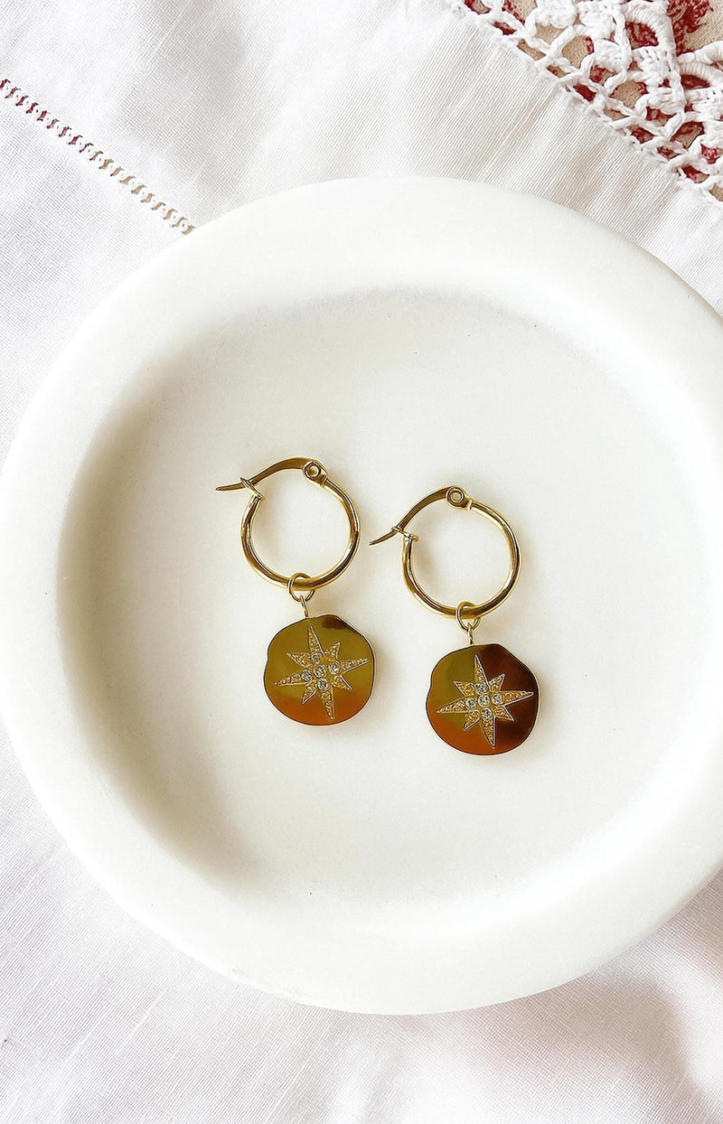 Volange Earrings Sun