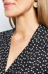 Volange NECKLACE ENAMEL WHITE