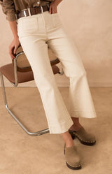 Volange JEANS WIDE BEIGE
