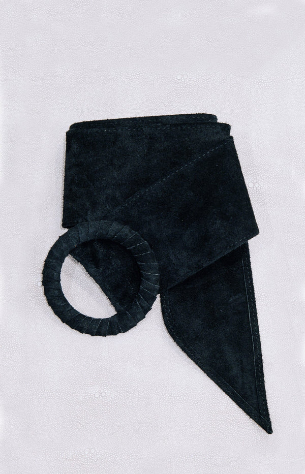 Volange BELT SUEDE BLACK