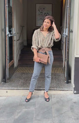 JEANS GREY DISTRESSED