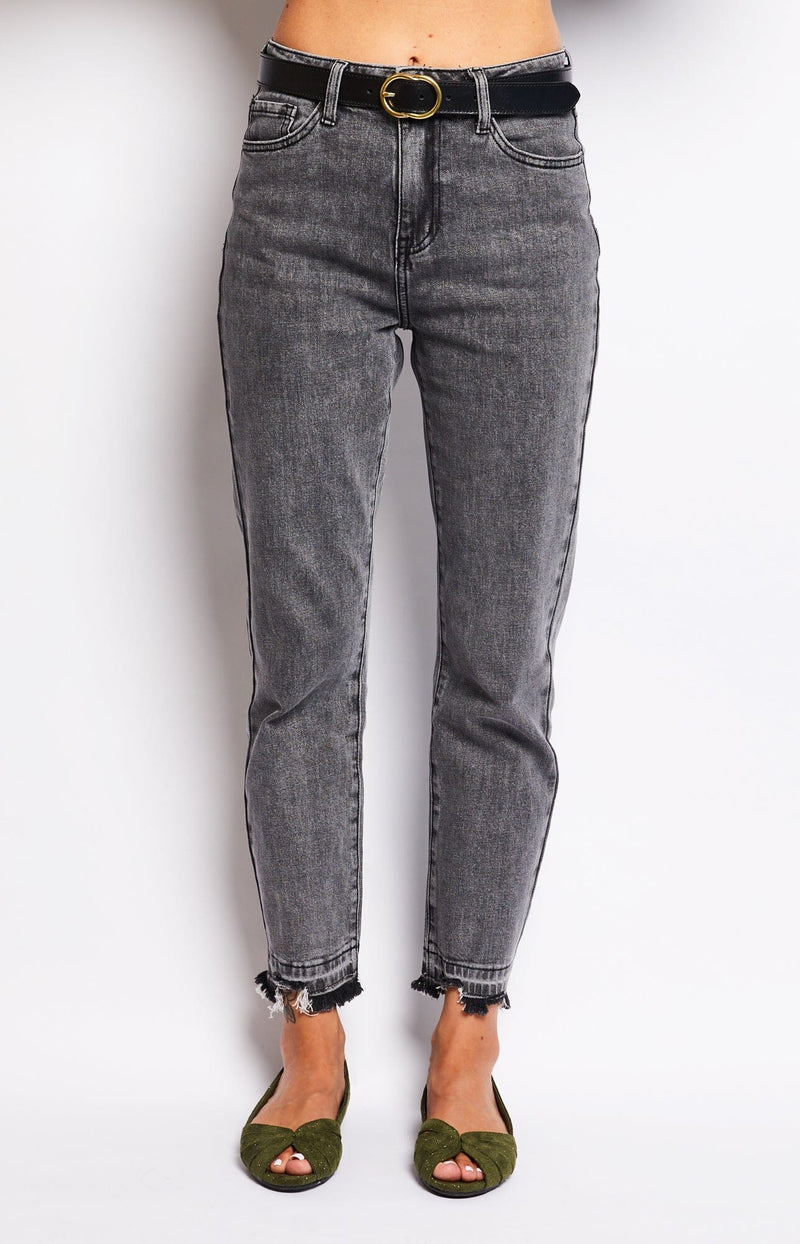 Volange JEANS GREY DISTRESSED
