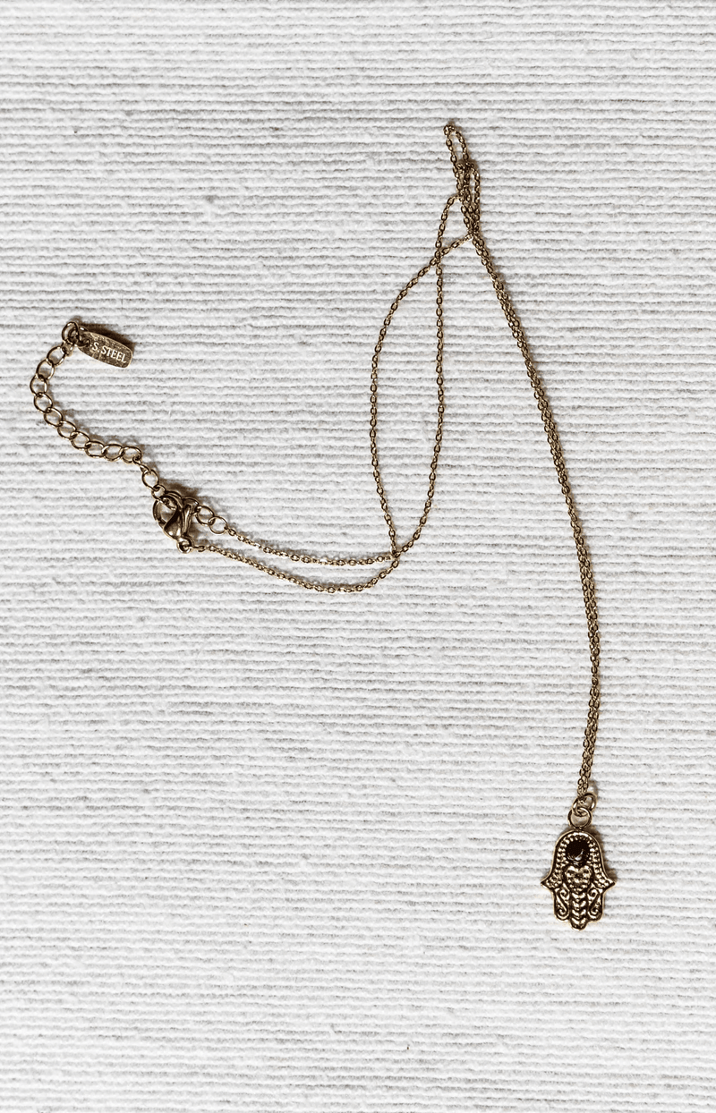 Volange NECKLACE HAND BLACK